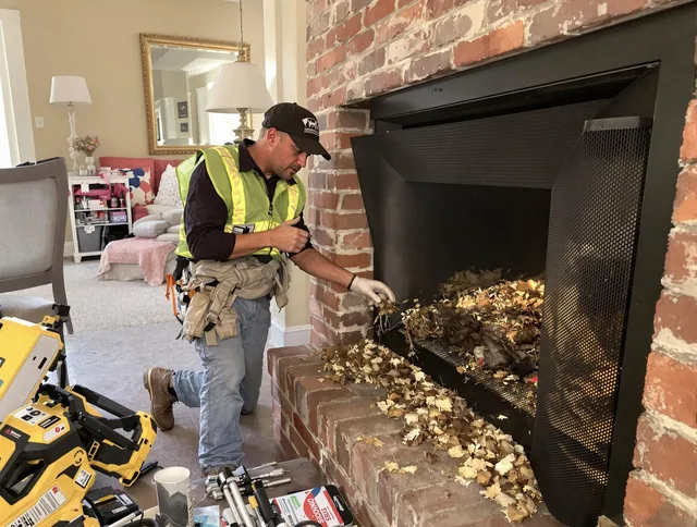 Safe screening installation by Irvine Chimney Sweep in Irvine, CA