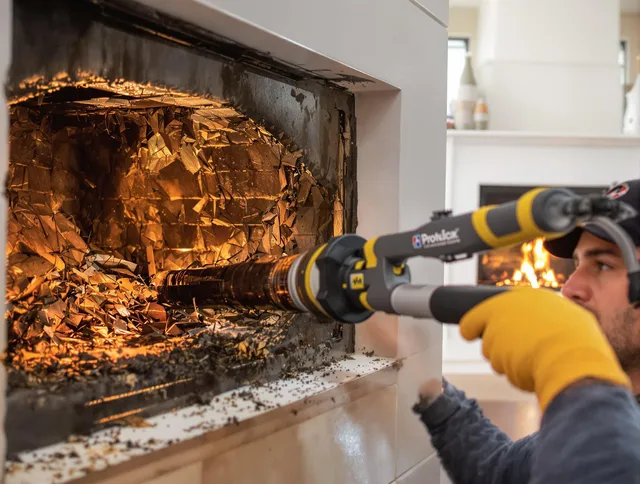 Professional chimney cleaning by Irvine Chimney Sweep in Irvine, CA