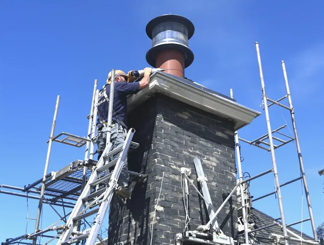 Sturdy chimney crown finished by Irvine Chimney Sweep in Irvine, CA