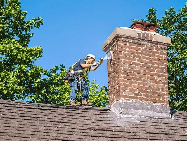 Irvine Chimney Sweep performing an inspection with advanced tools in Irvine, CA
